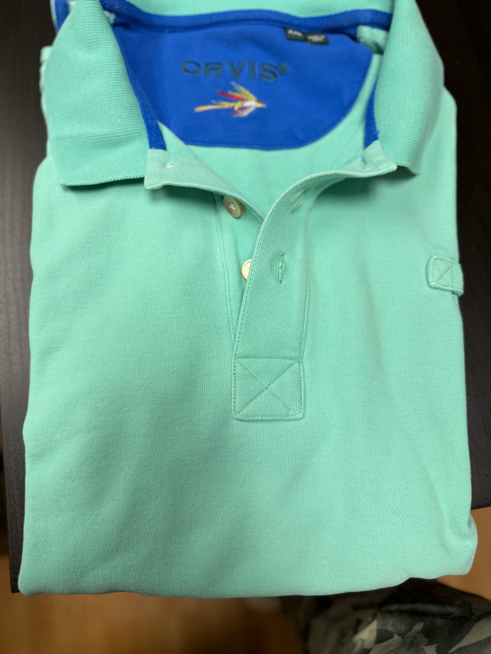 Orvis Mint Green Men's Polo